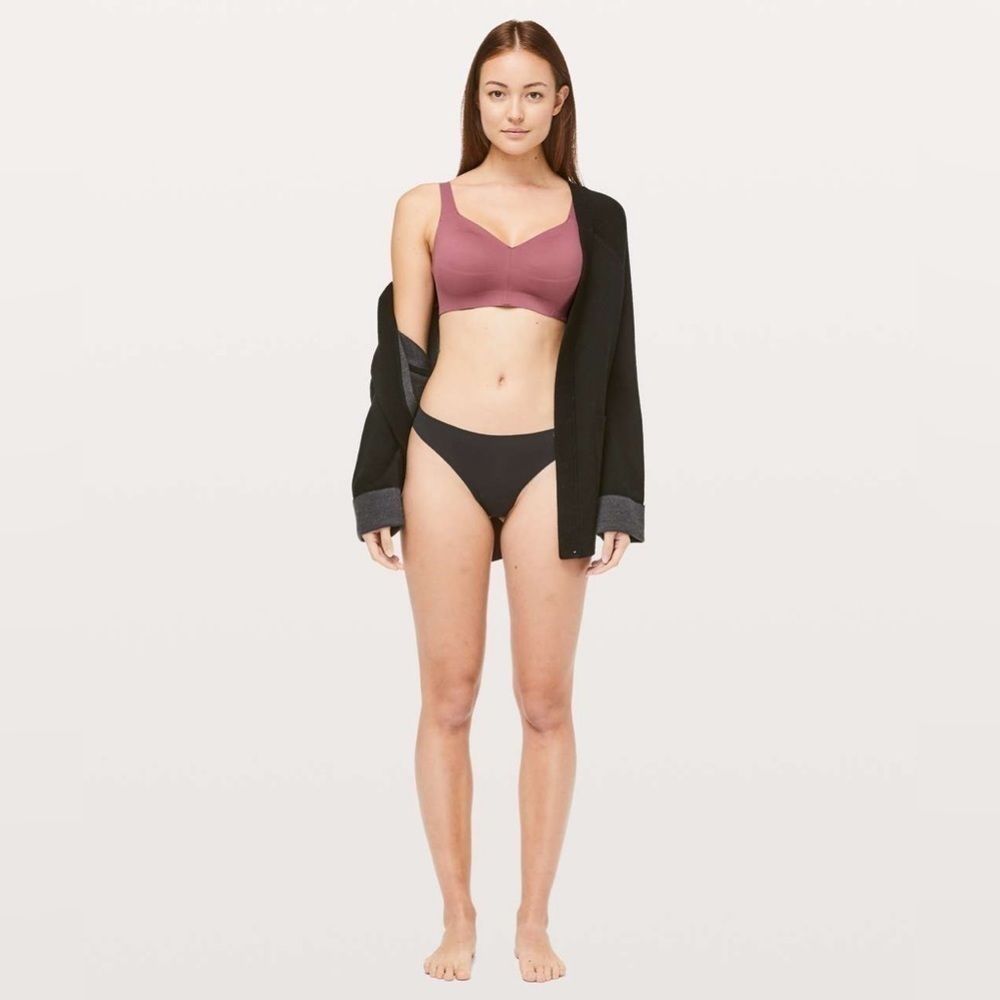 Lululemon Like Nothing Bra, Misty Merlot, Size 32DD - Picture 3 of 10